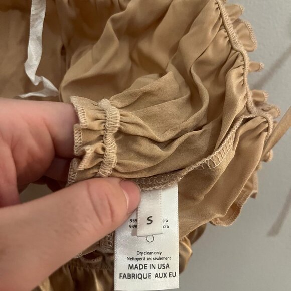 ARE YOU AM I Fawn/Champagne NAI Silk Bandeau!｡･:*:･ﾟ★,｡･:*:･ﾟ☆｡･:*:･ﾟ★,｡･:*:･ﾟ☆ - Picture 5 of 5